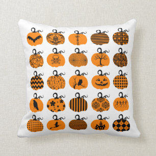 カボチャパッチのハロウィンの装飾用クッション クッション
