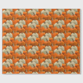 カボチャパッチ ラッピングペーパー (フラット)