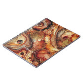 カボチャパーソナライズされたスパイス秋季アルコールインキ ノートブック (左側)