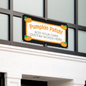 カボチャパーソナライズされたパッチ 横断幕 (ビルの外側)