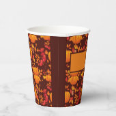 カボチャパーソナライズされた秋 紙コップ (右)