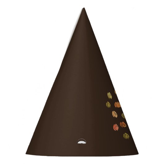 カボチャパーティーの帽子 パーティーハット (左)