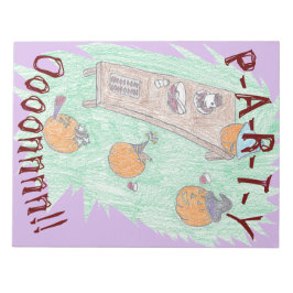 カボチャパーティー! ノートパッド