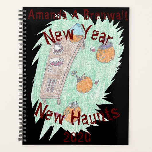 カボチャパーティー! プランナー手帳 (正面)