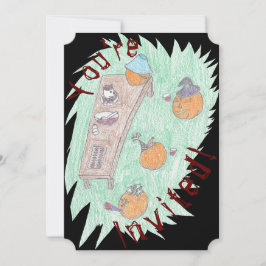 カボチャパーティー! 招待状