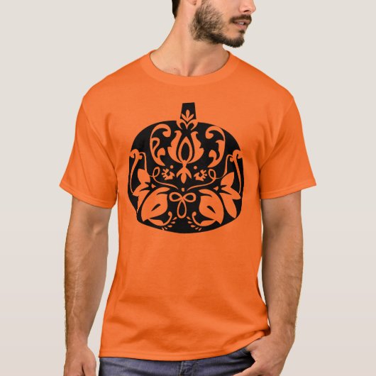 カボチャファンシーのシャツ Tシャツ (正面)