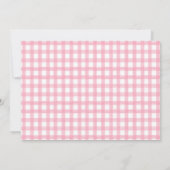 カボチャファースト誕生日招待状(写真付き) 招待状 (裏面)