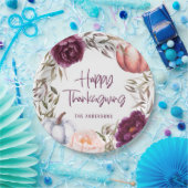 カボチャフローラ秋感謝祭パーティー ペーパープレート (パーティー)