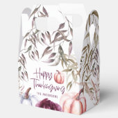 カボチャフローラ秋感謝謝祭パーティーの好意ボックス フェイバーボックス (オープン)