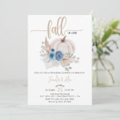 カボチャフローラ | リハーサルディナー 招待状 (スタンド正面)