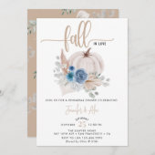 カボチャフローラ | リハーサルディナー 招待状 (正面/裏面)