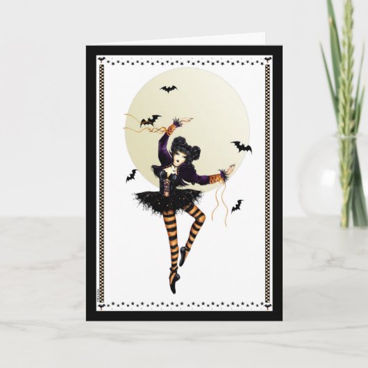 カボチャプリンセスハロウィンカード カード (正面)