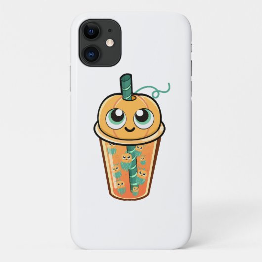 カボチャボバクラゲ Case-Mate iPhoneケース (裏面)