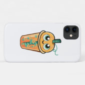 カボチャボバクラゲ Case-Mate iPhoneケース (裏面(横))
