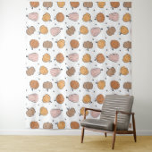 カボチャモダンン模様 – タペストリー (インサイチュ)