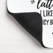 カボチャラテスパイシーだがホイップ感謝おもしろいのプレゼント マウスパッド (コーナー)