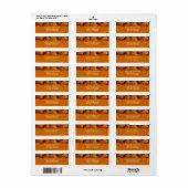 カボチャラベル ラベル (フルシート)