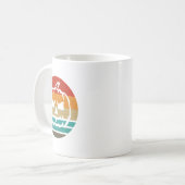 カボチャレトロスタイルヴィンテージ コーヒーマグカップ (正面左)