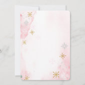 カボチャヴィンテージトラック花ベビーシャワー 招待状 (裏面)