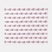 カボチャ不気味を抱える可愛いながらもハロウィン幽霊 フリースブランケット (正面(横))