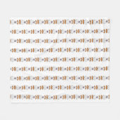 カボチャ不気味を抱える可愛いながらもハロウィン幽霊 フリースブランケット (正面(横))