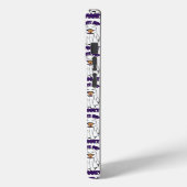 カボチャ不気味を抱える可愛いながらもハロウィン幽霊 Case-Mate iPhoneケース (裏面 / 左)