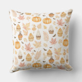 カボチャ不気味ンや離れカップケーキ クッション (裏面)