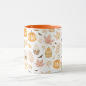 カボチャ不気味ンや離れカップケーキ マグカップ (中央)