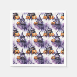 カボチャ不気味ン スタンダードカクテルナプキン