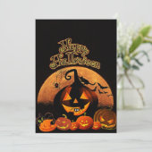 カボチャ不気味ン |ハッピーハローウィン シーズンカード (スタンド正面)