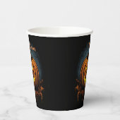 カボチャ不気味ン 紙コップ (左)