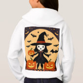 カボチャ付きハロウィーン魔女 (裏面)