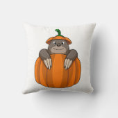 カボチャ付きモル クッション (裏面)
