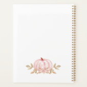 カボチャ付き可愛い小象プランナー プランナー手帳 (裏面)