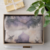 カボチャ付き女の子1デコページ紙 薄葉紙 (ギフト)