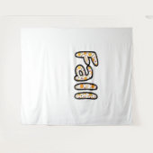 カボチャ付き秋背景秋の季節のprintab タペストリー (正面(横))