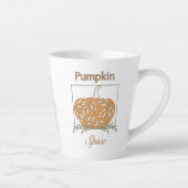 カボチャ光 – カボチャのスパイス カフェラテマグ (右)