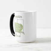 カボチャ光 – カボチャのパッチ モーフィングマグカップ (正面左)