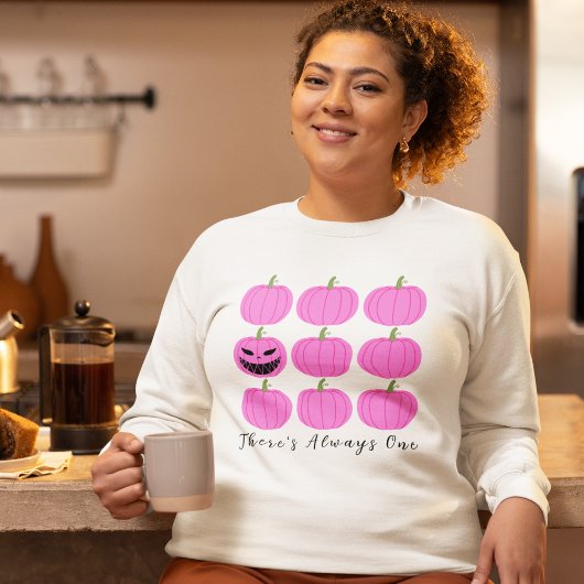 カボチャ入りの怖いジャック・オ・ランタン スウェットシャツ