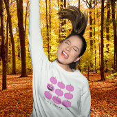 カボチャ入りの怖いジャック・オ・ランタン スウェットシャツ