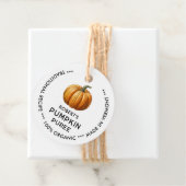 カボチャ入りカボチャ製ピューレヴィンテージラベル フェイバータグ (インサイチュ)