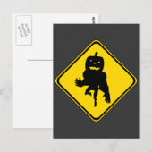 カボチャ前だ！ ポストカード (正面/裏面)