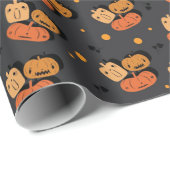 カボチャ包装紙 ラッピングペーパー (ロールコーナー)