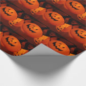 カボチャ包装紙 ラッピングペーパー (角)