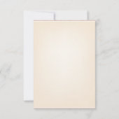 カボチャ収穫女の子のサンキューカードの赤ちゃんシャワー。 サンキューカード (裏面)