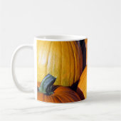 カボチャ収穫 コーヒーマグカップ (左)