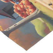 カボチャ収穫 ショートテーブルランナー (コーナー)