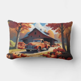 カボチャ収穫 ランバークッション