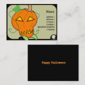 カボチャ名刺 名刺 (正面/裏面)