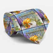 カボチャ失ったパッチの白い靴 ネクタイ (ロール)